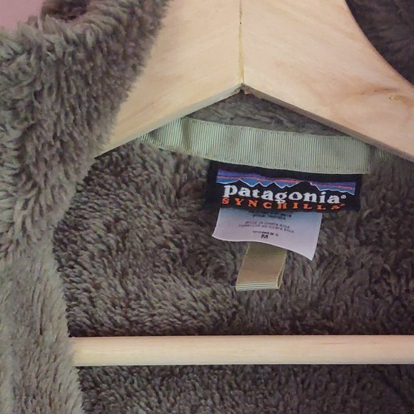 Patagonia Hunter green fleece zip up - Picture 2 of 3